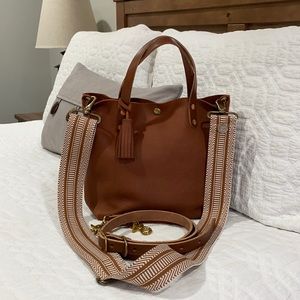 KMM & Co Tan Kodiak Mini Tote